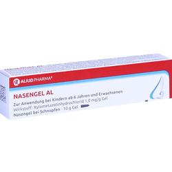 Nasenspray für Kinder ab 6 Jahren gegen Schnupfen von Aliud Pharma.